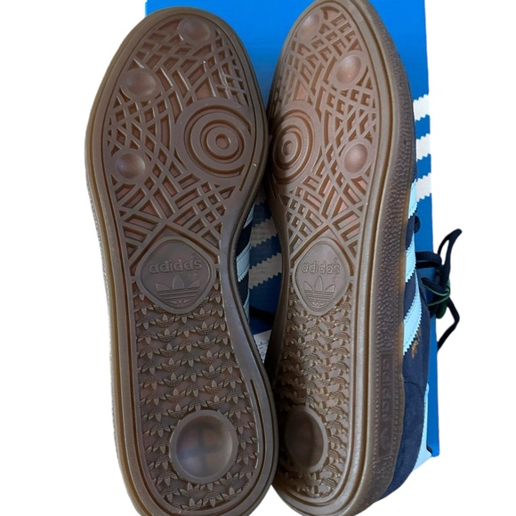 Adidas Handball Spezial Suede Leather Navy Blue Gum 10 11.5 NWT NEW BOX - Picture 8 of 16